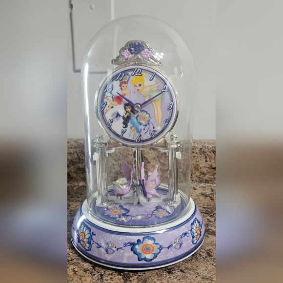 M.Z. Berger & Co. Other - M.Z. Berger & Co. Tinker Bell & Friends Disney Fairies Anniversary Clock- NWT